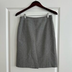 JCREW The Pencil Skirt wool blend